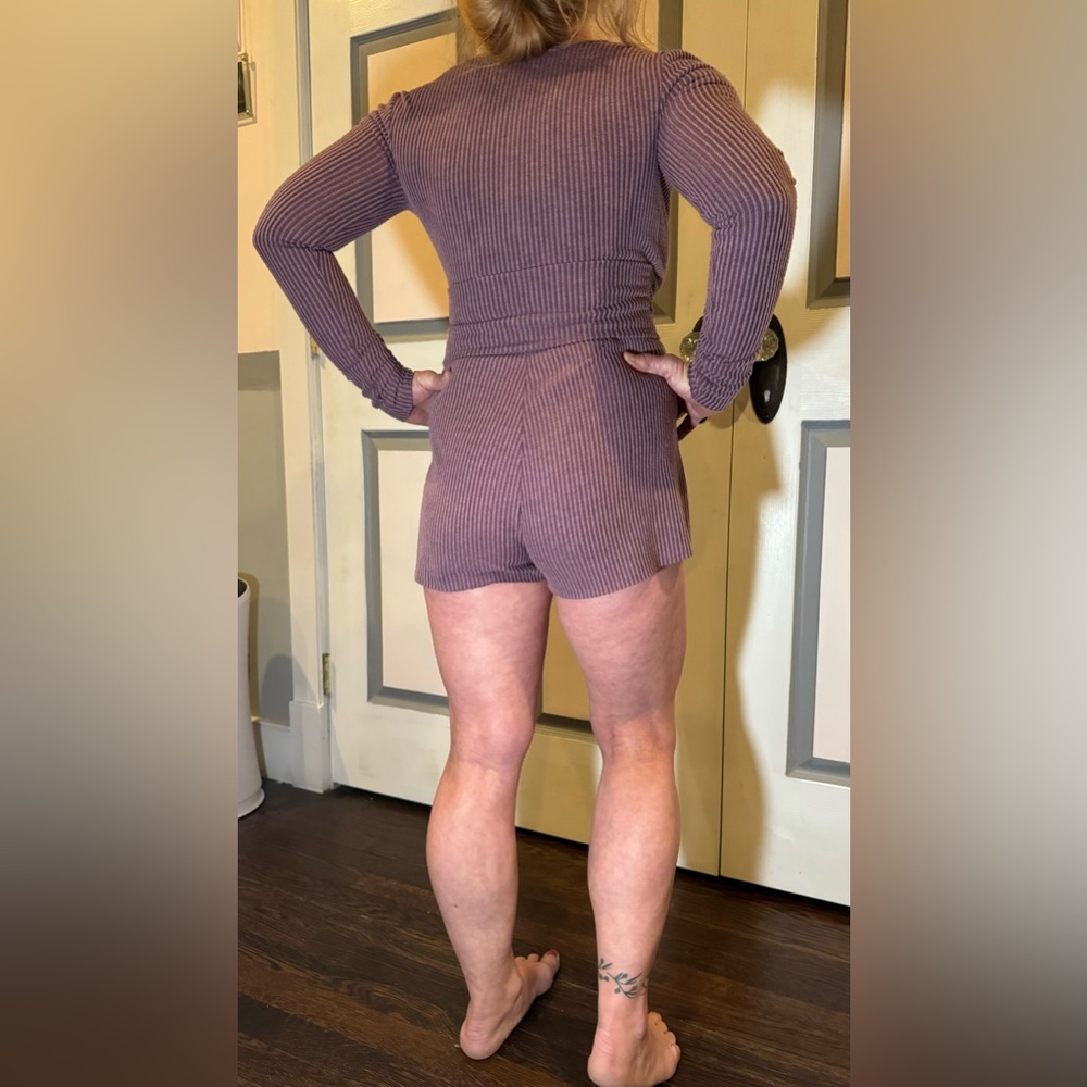 Urban Outfitters ‘Out From Under’ - Ribbed Stretch Jumpsuit Romper - Picture 6 of 8